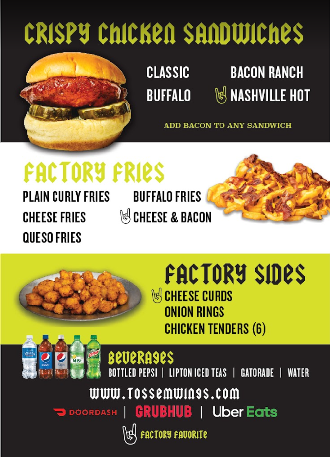 Toss Em Wing Factory | meal takeaway | 4214 Shelbyville Rd, Louisville, KY 40207, USA | 5025368555 OR +1 502-536-8555