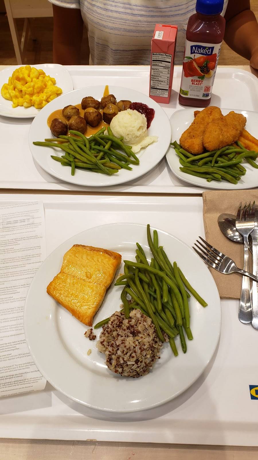 IKEA Restaurant | restaurant | 7900 Ikea Way, Cordova, TN 38016, USA | 8888884532 OR +1 888-888-4532