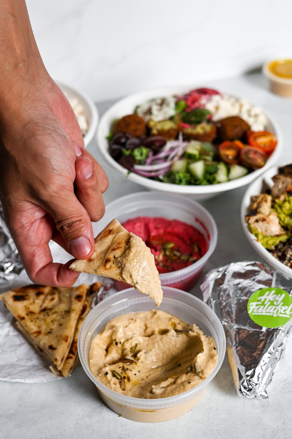 Hey Falafel | restaurant | 5832 Fairdale Ln K16, Houston, TX 77057, USA | 3467771753 OR +1 346-777-1753