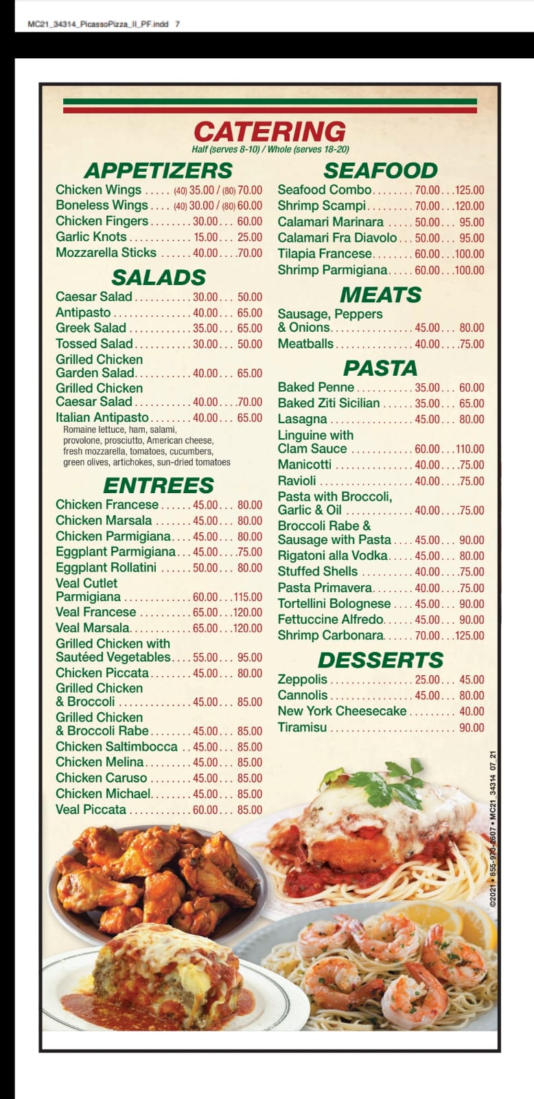 Picasso pizza III | restaurant | 1860 Catasauqua Rd, Allentown, PA 18109, USA | 6104430537 OR +1 610-443-0537