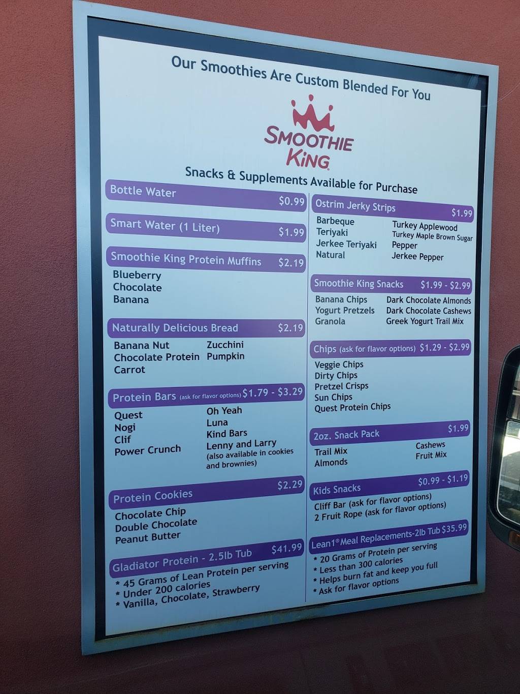 Smoothie King | restaurant | 7421 S Lindbergh Blvd, St. Louis, MO 63125, USA | 3144481946 OR +1 314-448-1946