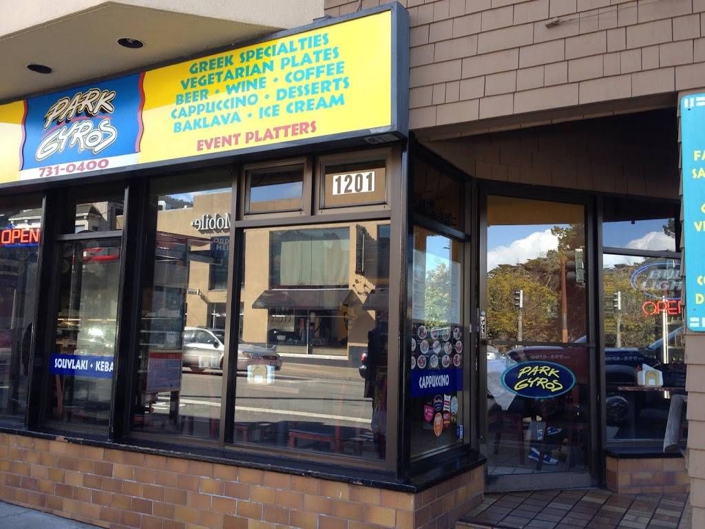 Park Gyros | restaurant | 1201 9th Ave, San Francisco, CA 94122, USA | 4157310400 OR +1 415-731-0400