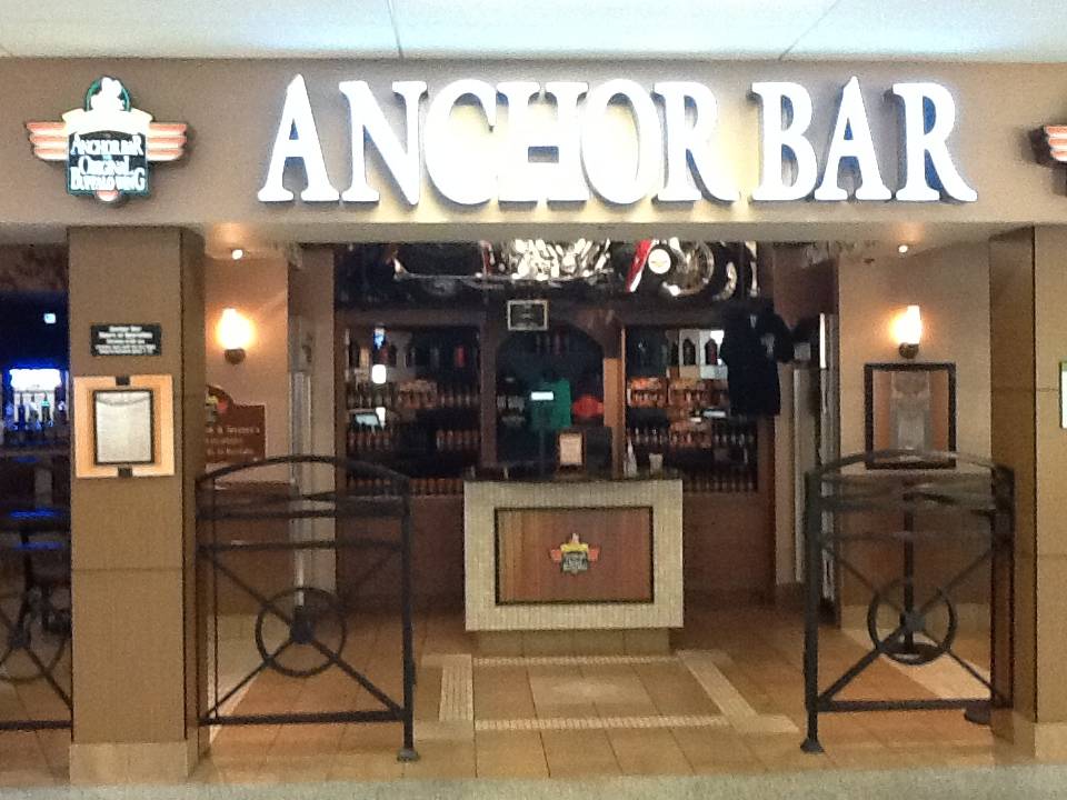 Anchor Bar | restaurant | Buffalo Niagara International Airport (BUF), 4200 Genesee St, Buffalo, NY 14225, USA | 7166306000 OR +1 716-630-6000