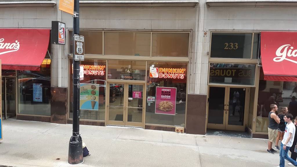 Dunkin Donuts | cafe | 333 S State St, Chicago, IL 60604, USA | 3124311024 OR +1 312-431-1024