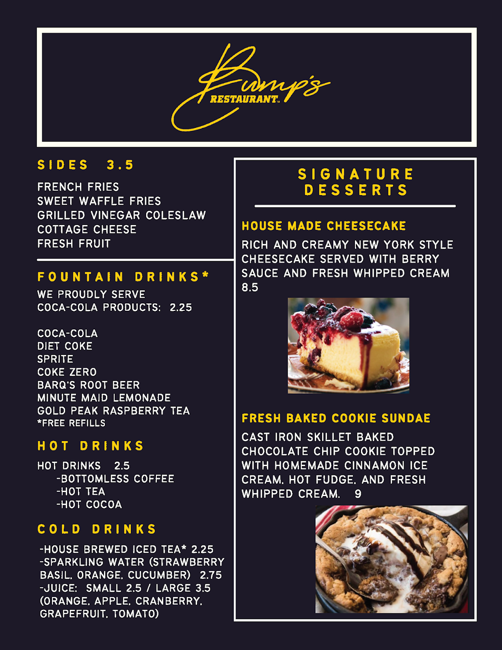 Bumps Restaurant | restaurant | 1380 Melrose Ave, Iowa City, IA 52242, USA | 3193359662 OR +1 319-335-9662