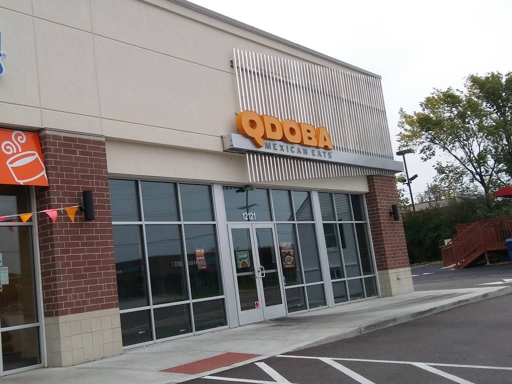 QDOBA Mexican Eats | restaurant | 12121 St Charles Rock Rd, Bridgeton, MO 63044, USA | 3147394639 OR +1 314-739-4639