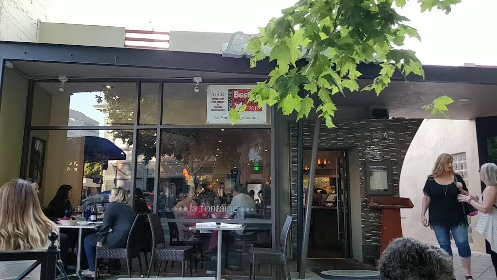 La Fontaine | restaurant | 186 Castro St, Mountain View, CA 94041, USA | 6509682300 OR +1 650-968-2300