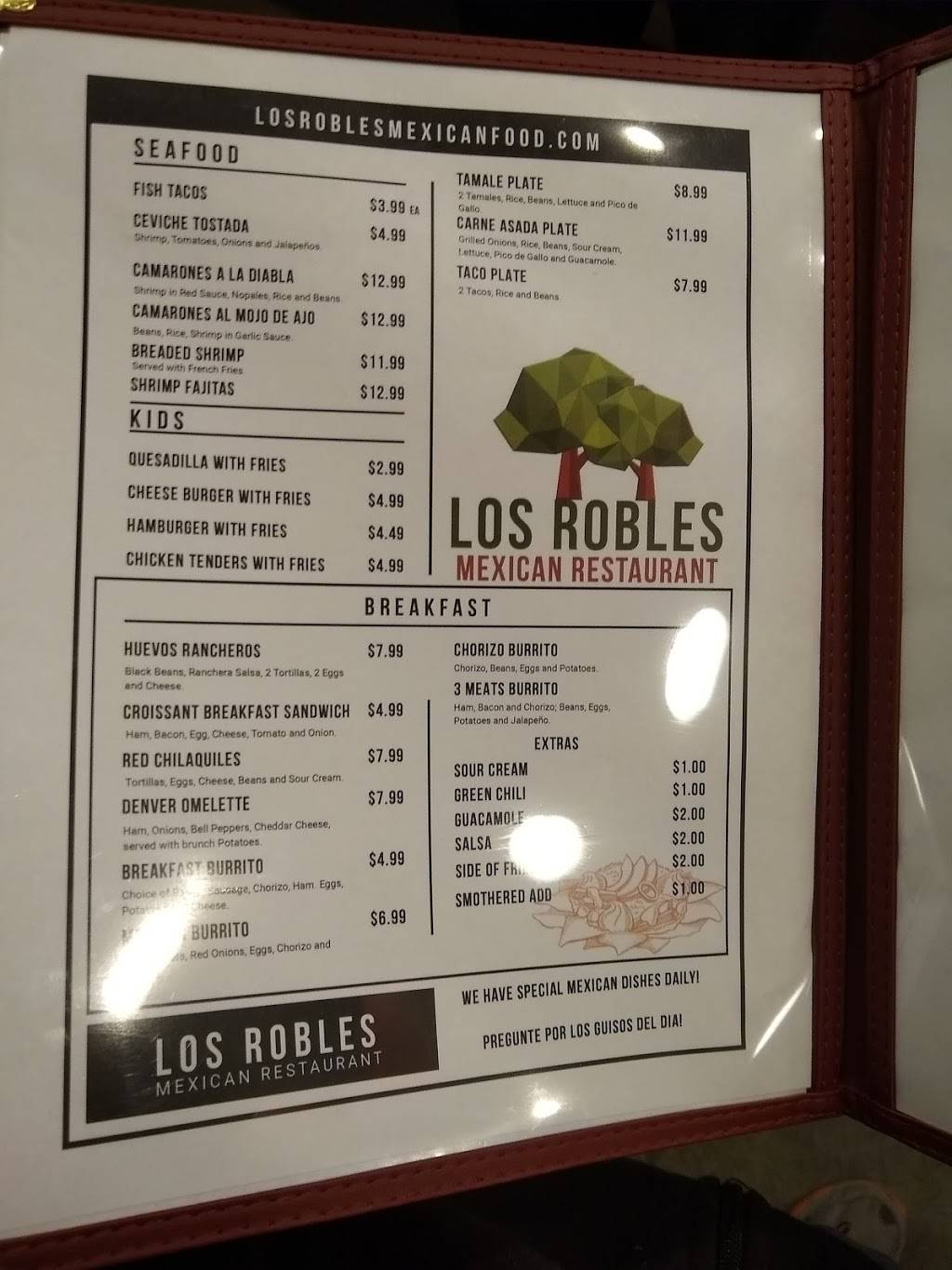 Los Robles | restaurant | 9367 E 59th Ave, Denver, CO 80249, USA | 3033733915 OR +1 303-373-3915