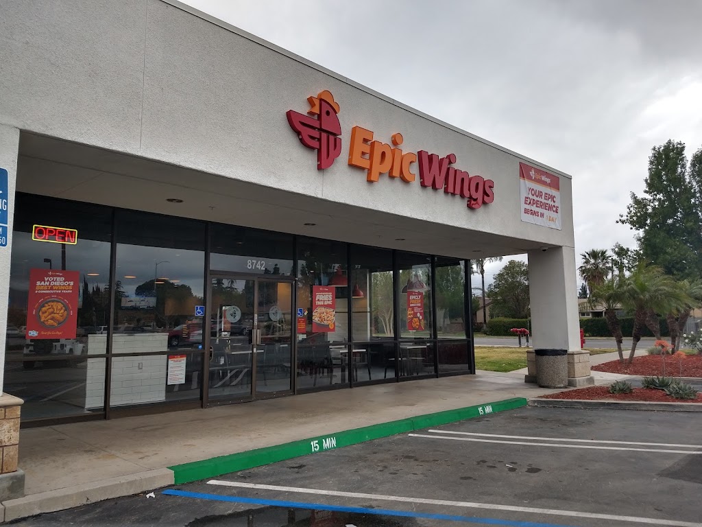 Epic Wings | restaurant | 8742 Corbin Ave, Northridge, CA 91324, USA | 8182803269 OR +1 818-280-3269