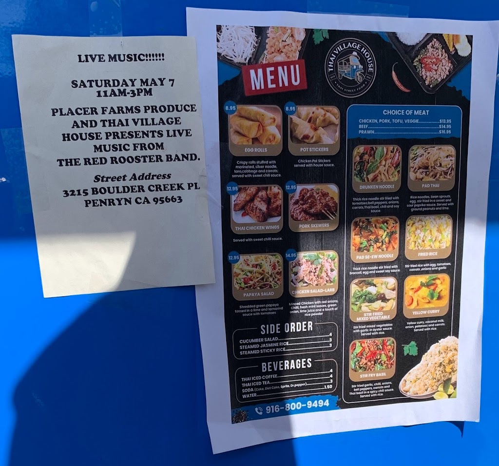 Thai Village House | restaurant | 3215 Boulder Creek Pl, Penryn, CA 95663, USA | 9168009494 OR +1 916-800-9494