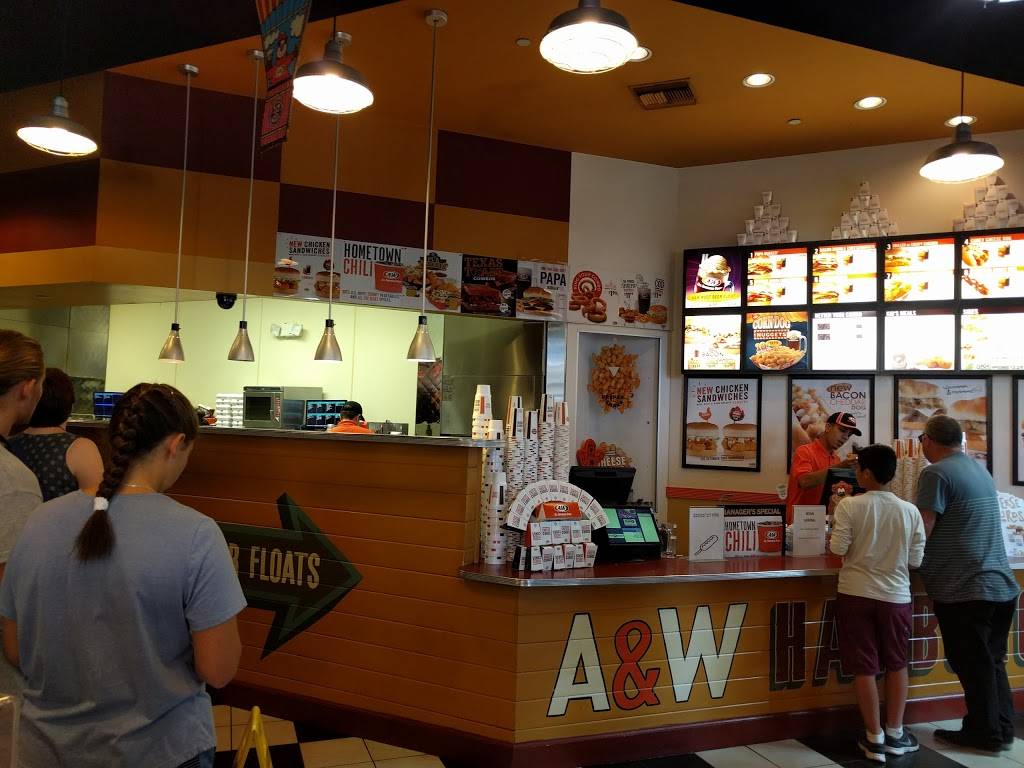 A&W Restaurant | restaurant | 8200 Vineland Ave #1169, Orlando, FL 32821, USA | 4072399931 OR +1 407-239-9931