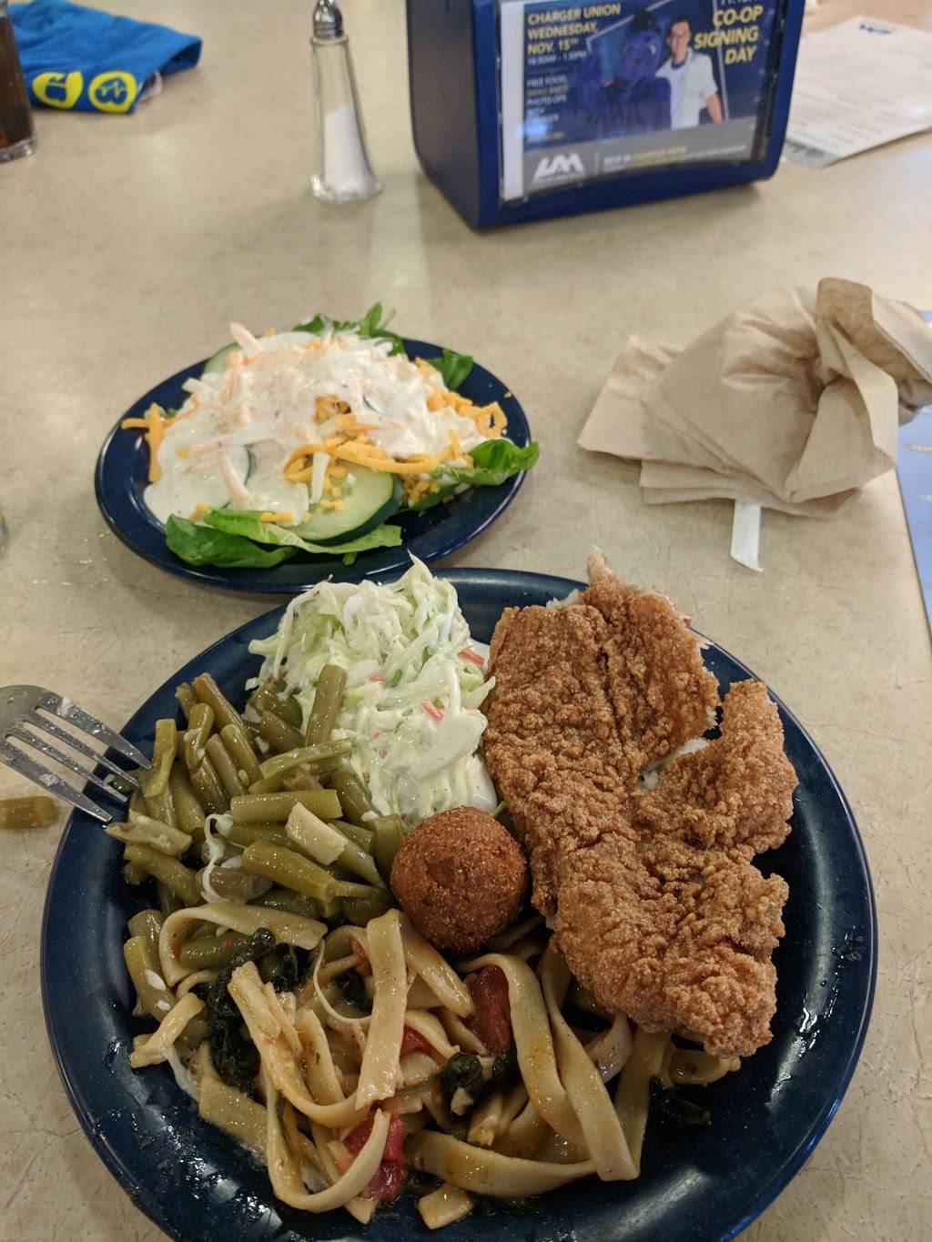 Charger Cafe | restaurant | University Cir, Huntsville, AL 35816, USA | 2567219428 OR +1 256-721-9428