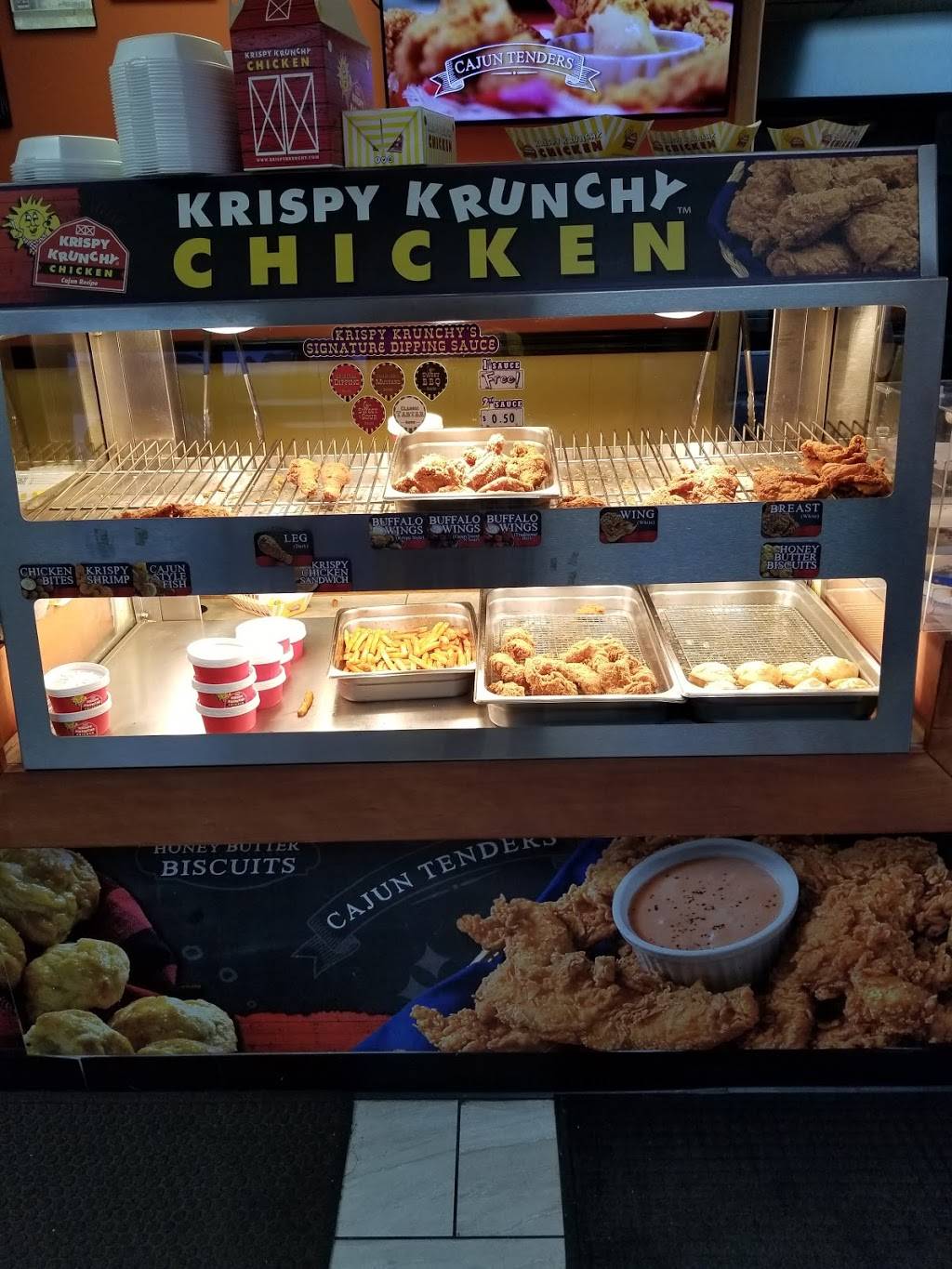 Krispy Krunchy Chicken | restaurant | 687 Arch St, New Britain, CT 06051, USA | 8602593955 OR +1 860-259-3955