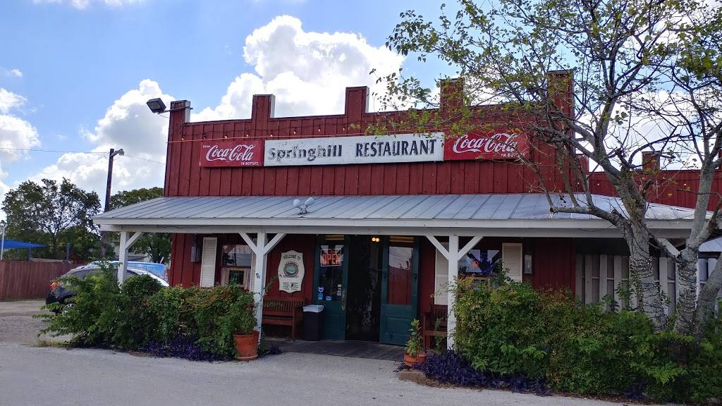 Springhill Restaurant | restaurant | 2505 W Pecan St, Pflugerville, TX 78660, USA | 5122510159 OR +1 512-251-0159