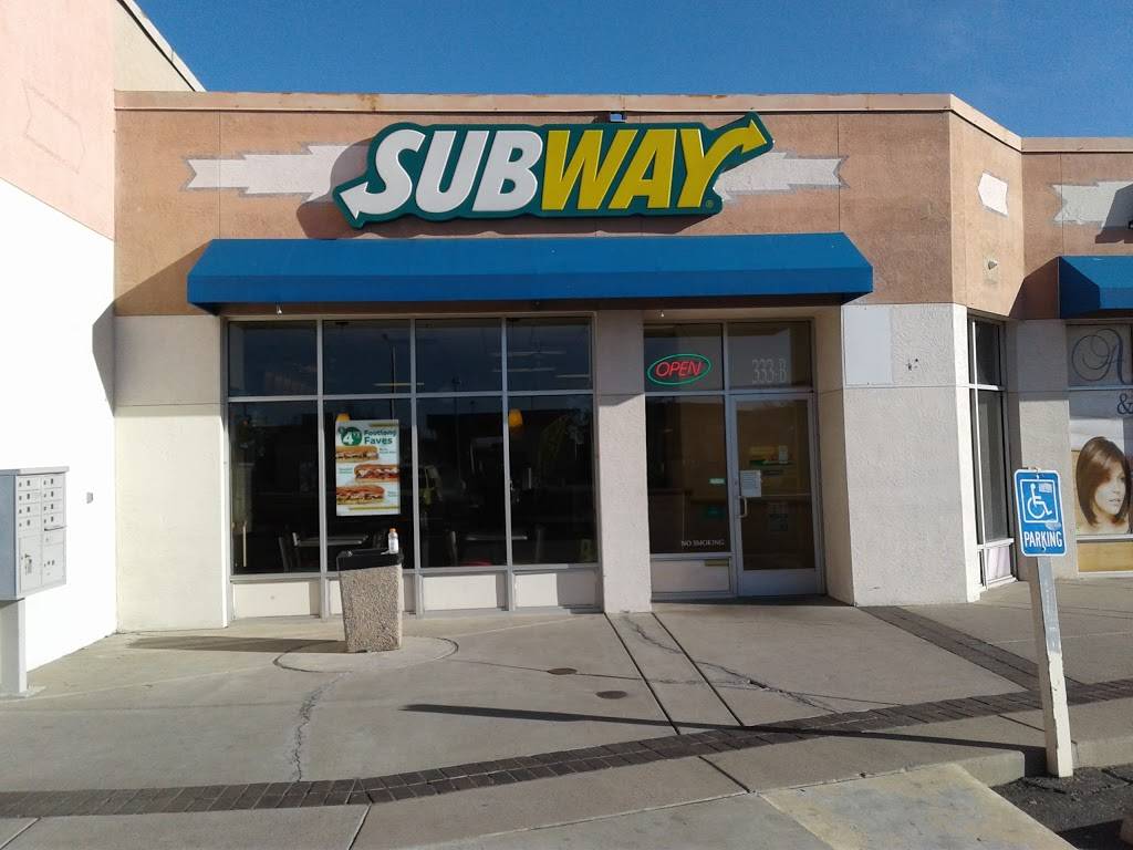 Subway | meal takeaway | 333 Montaño Rd NW Suite B, Albuquerque, NM 87107, USA | 5053443814 OR +1 505-344-3814