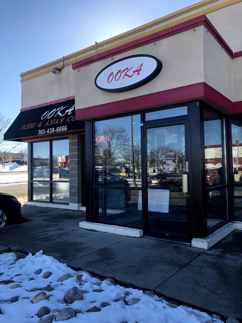 Ooka Sushi & Asian Cuisine | restaurant | 6485 W 120th Ave, Broomfield, CO 80020, USA | 3034386666 OR +1 303-438-6666