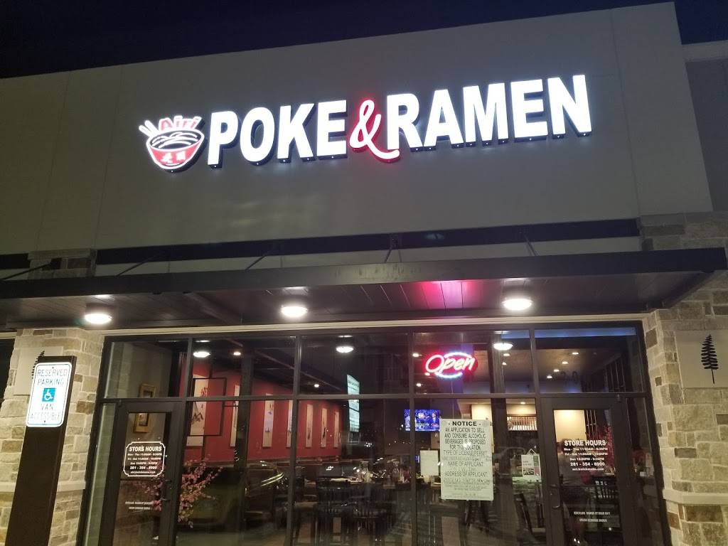 Airis Poke & Ramen | restaurant | 21372 US-59 #300, New Caney, TX 77357, USA | 2813548901 OR +1 281-354-8901