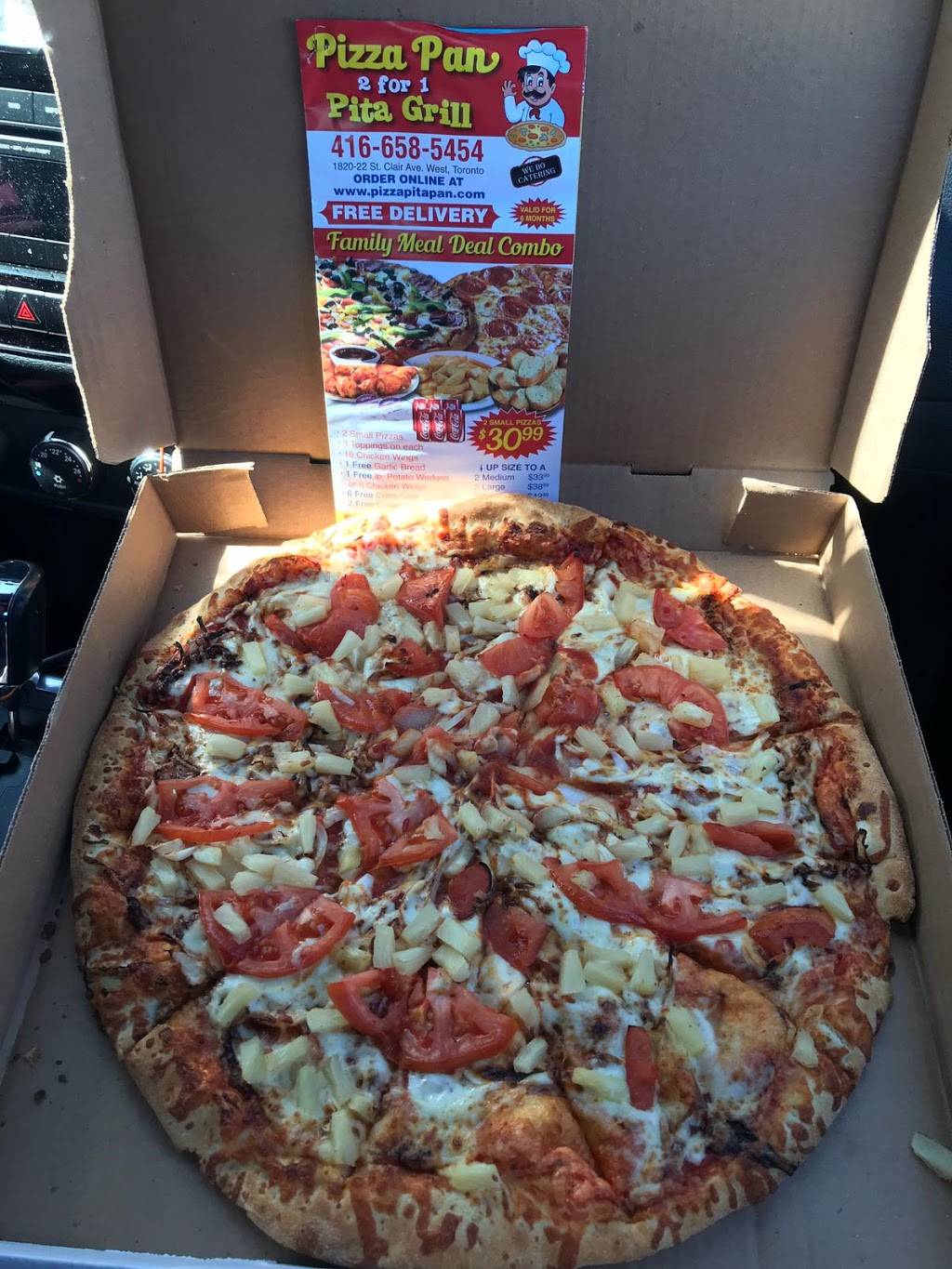 Pizza Pan | restaurant | 1822 St Clair Ave W, Toronto, ON M6N 1J5, Canada | 4166585454 OR +1 416-658-5454