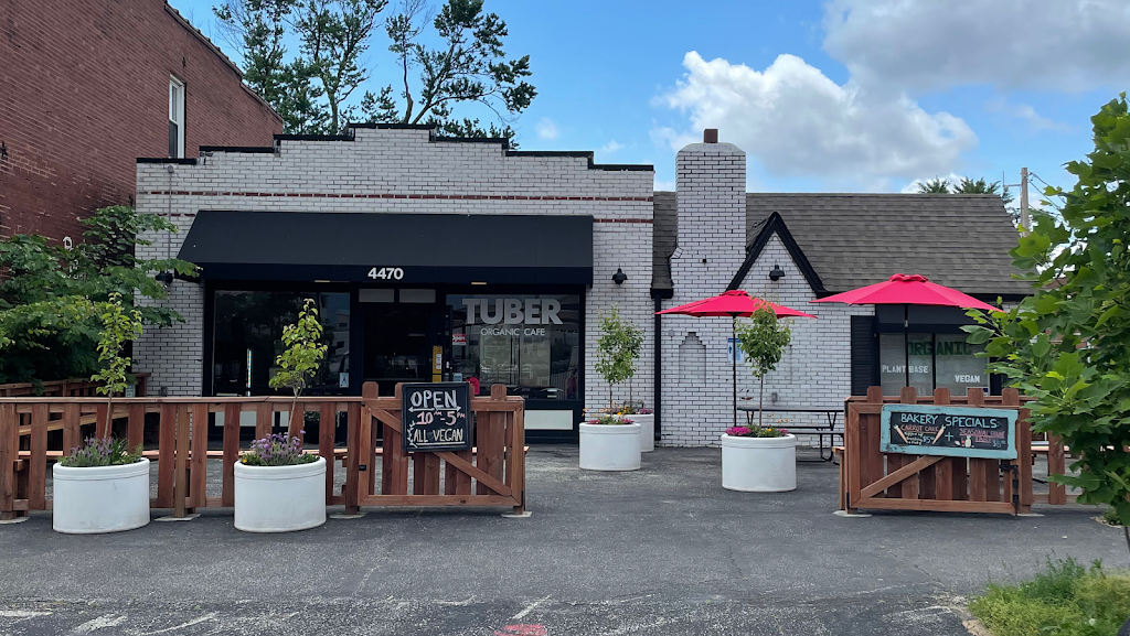 Tuber Organic Cafe | cafe | 4470 Chouteau Ave, St. Louis, MO 63110, USA | 3146699825 OR +1 314-669-9825