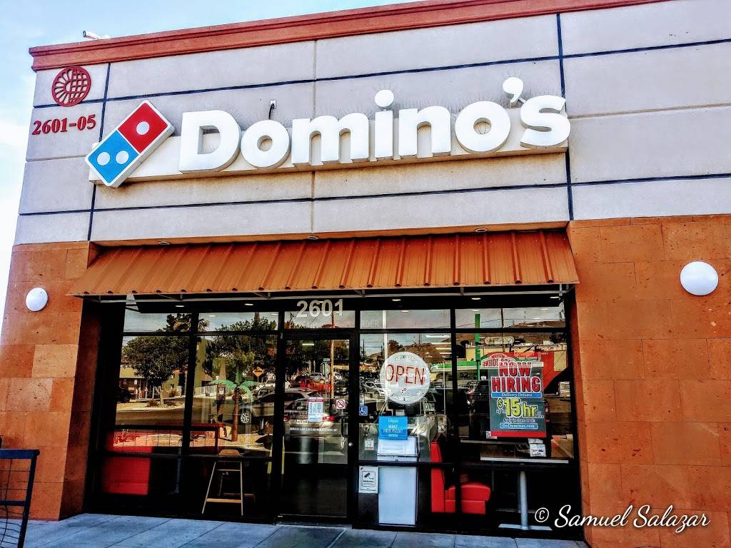 Dominos Pizza | meal delivery | 2601 N Mesa St, El Paso, TX 79902, USA | 9155871900 OR +1 915-587-1900