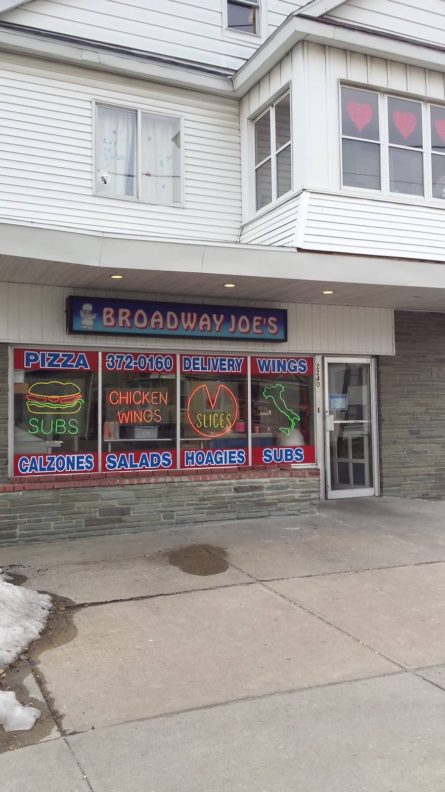 Broadway Joes Pizzeria | restaurant | 2240 Broadway, Schenectady, NY 12306, USA | 5183720160 OR +1 518-372-0160