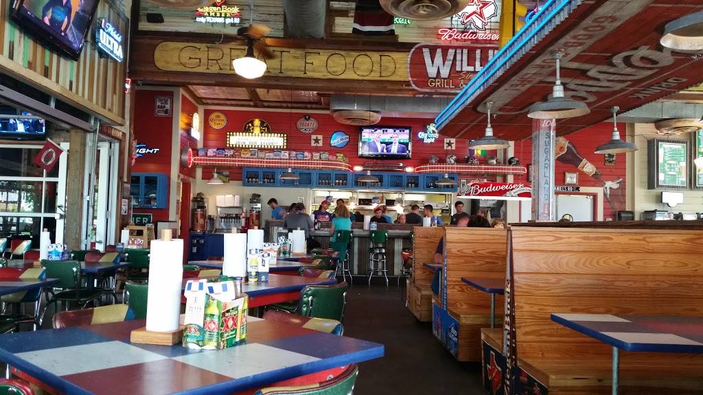 Willies Grill & Icehouse | restaurant | 24236 Northwest Fwy, Cypress, TX 77429, USA | 2817580558 OR +1 281-758-0558