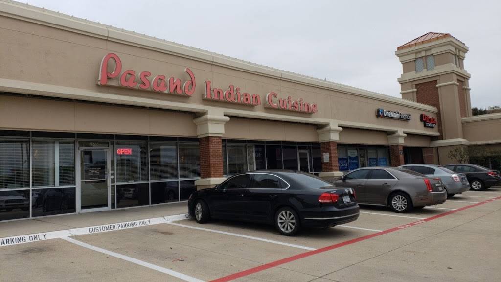 Pasand Indian Cuisine | restaurant | 2600 N Belt Line Rd, Irving, TX 75062, USA | 9725940693 OR +1 972-594-0693