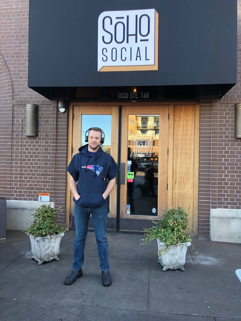 SoHo Social | restaurant | 1830 29th Ave S Ste 160, Homewood, AL 35209, USA | 2054238080 OR +1 205-423-8080