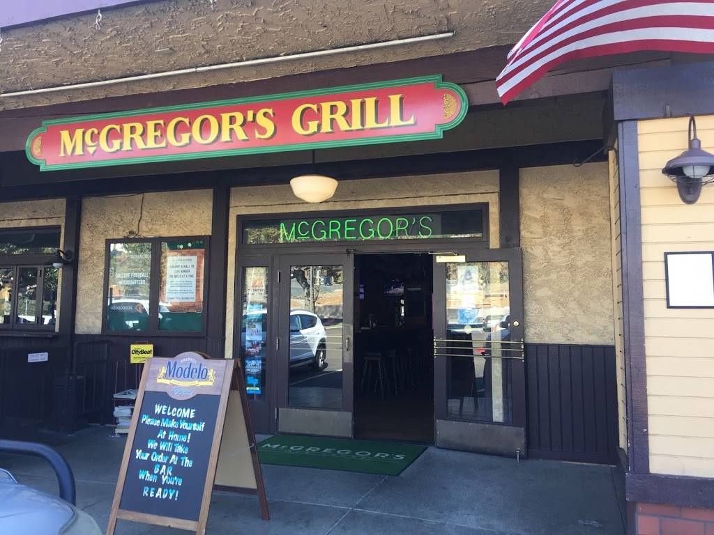 McGregors Grill | restaurant | 10475 San Diego Mission Rd, San Diego, CA 92108, USA | 6192829797 OR +1 619-282-9797