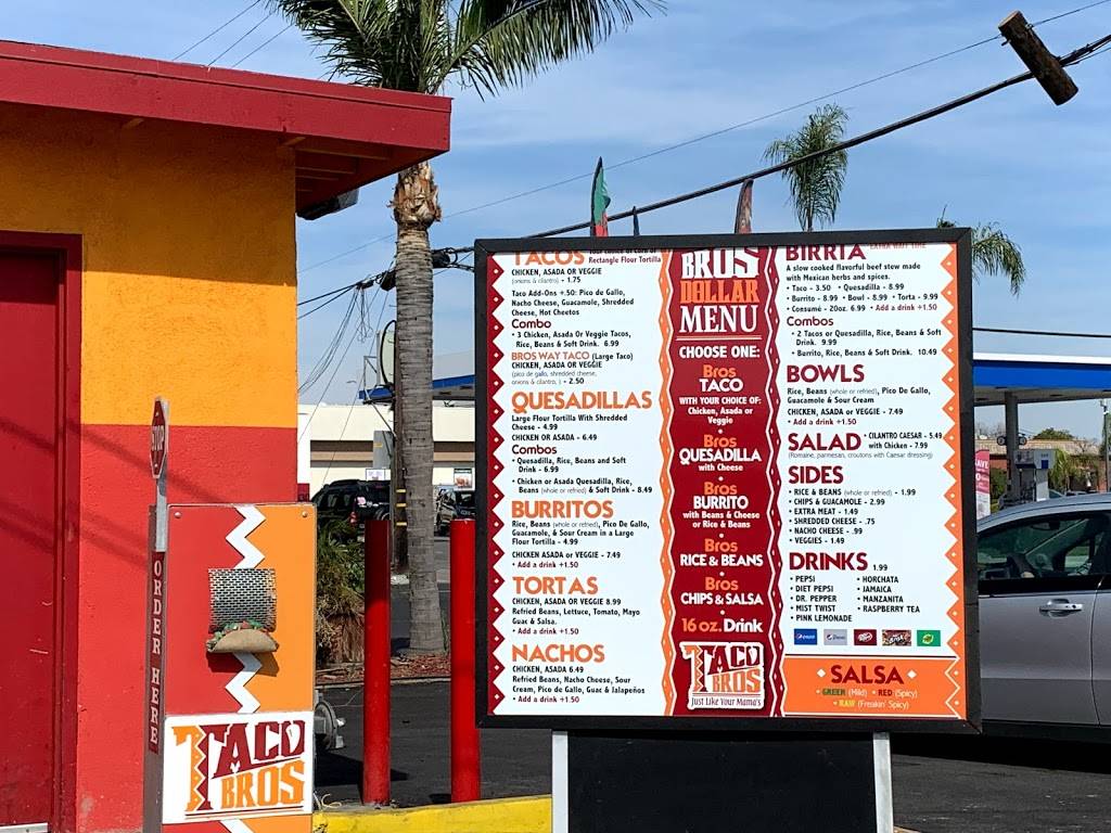Taco Bros | restaurant | 1321 23rd St, Bakersfield, CA 93301, USA | 6613240390 OR +1 661-324-0390
