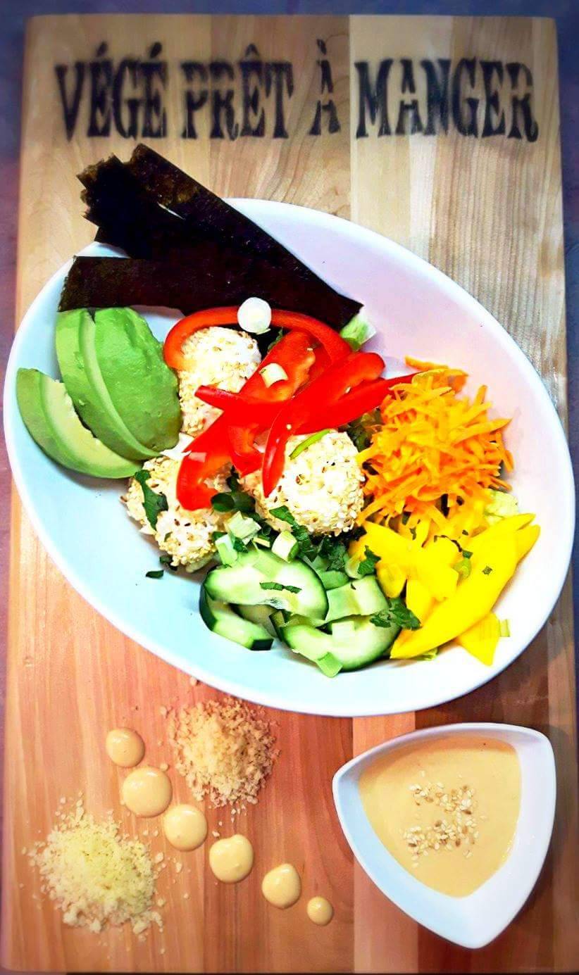 Végé Prêt à Manger | restaurant | 573 Rue Saint Georges, Trois-Rivières, QC G9A 2K7, Canada | 8193759857 OR +1 819-375-9857