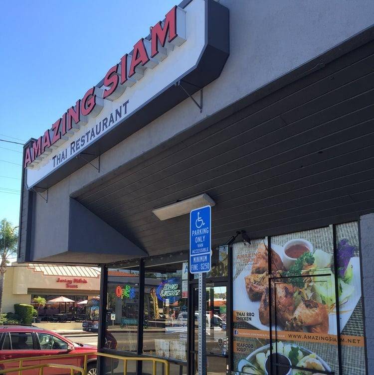 Amazing Siam Thai Restaurant | restaurant | 9839 Topanga Canyon Blvd, Chatsworth, CA 91311, USA | 8187188548 OR +1 818-718-8548
