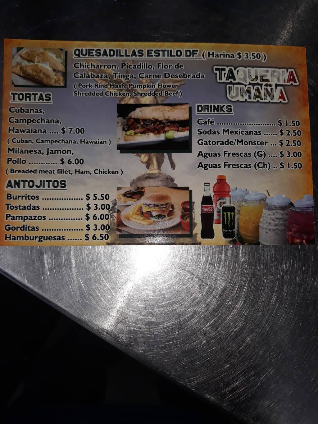 Taquería umana | restaurant | 6331 N Eldridge Pkwy building c, Houston, TX 77041, USA | 2815464592 OR +1 281-546-4592