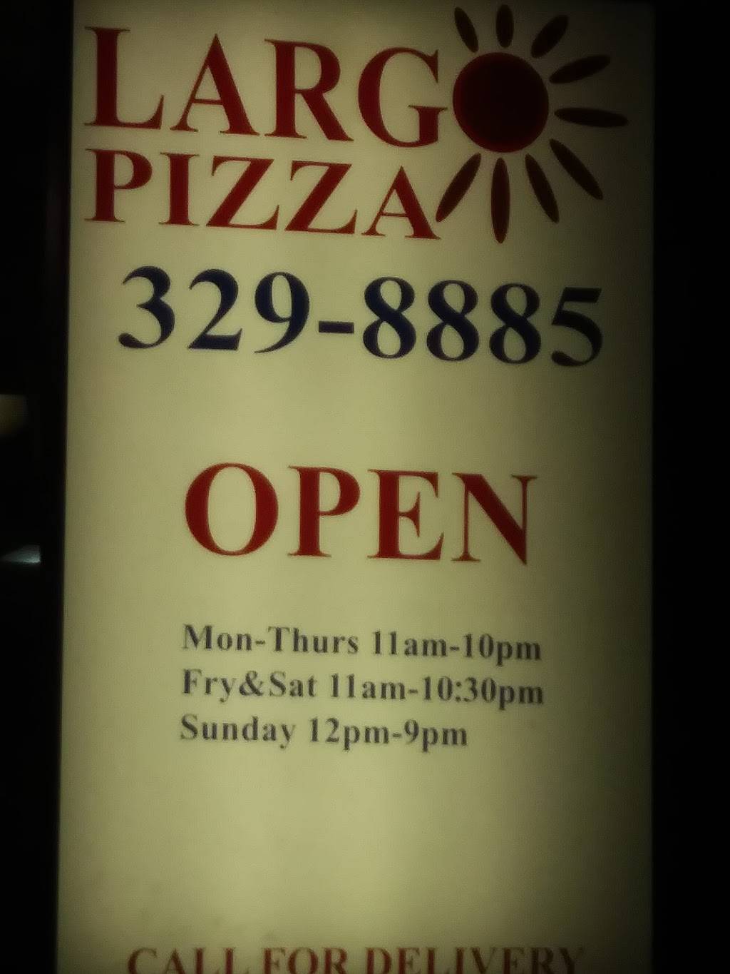 Largo Pizza | restaurant | 4738, 11411 Starkey Rd, Largo, FL 33773, USA | 7273298885 OR +1 727-329-8885