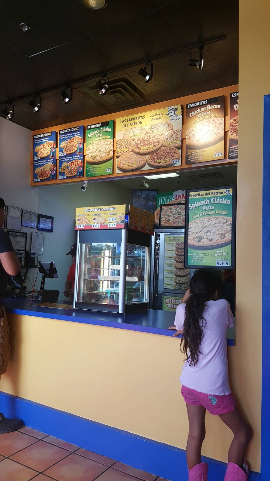 Pizza Patron | meal takeaway | 12900 Aldine Westfield Rd ste g, Houston, TX 77039, USA | 8326728101 OR +1 832-672-8101