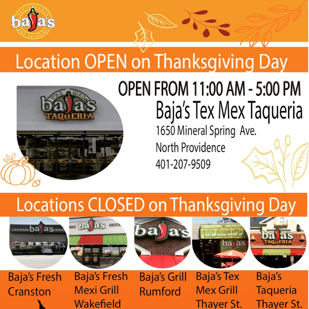 Fresh Bajas Mexican Grill | restaurant | 600 Kingstown Rd, Wakefield, RI 02879, USA | 4015157077 OR +1 401-515-7077