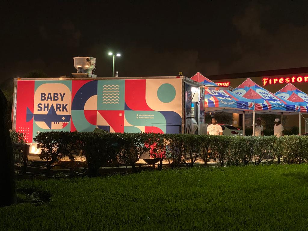 Baby Shark Food Truck | restaurant | 12005 SW 129th Ct, Miami, FL 33186, USA | 3053593636 OR +1 305-359-3636