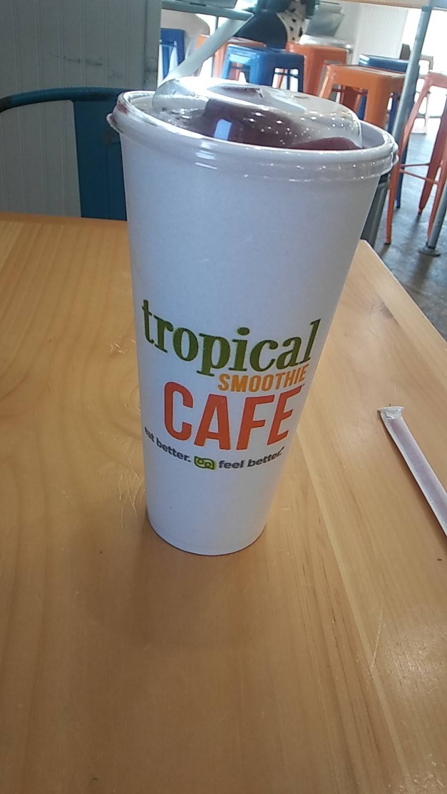 Tropical Smoothie Cafe | restaurant | 2701 Neabsco Common Place Unit, #128, Woodbridge, VA 22191, USA | 5712854436 OR +1 571-285-4436
