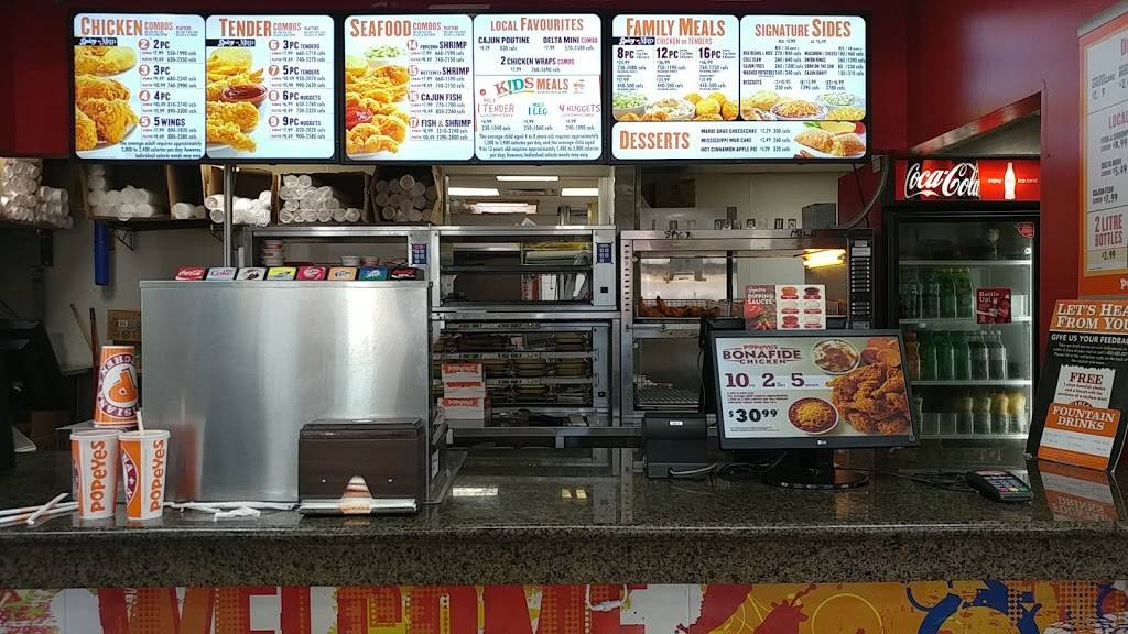 Popeyes® Louisana Kitchen | restaurant | 85 University Ave, Waterloo, ON N2J 2W1, Canada | 5198887766 OR +1 519-888-7766