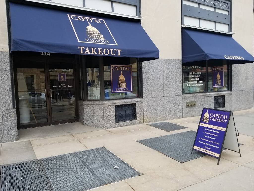 Capital Takeout | meal takeaway | 114 E Main St, Madison, WI 53703, USA | 6082834202 OR +1 608-283-4202