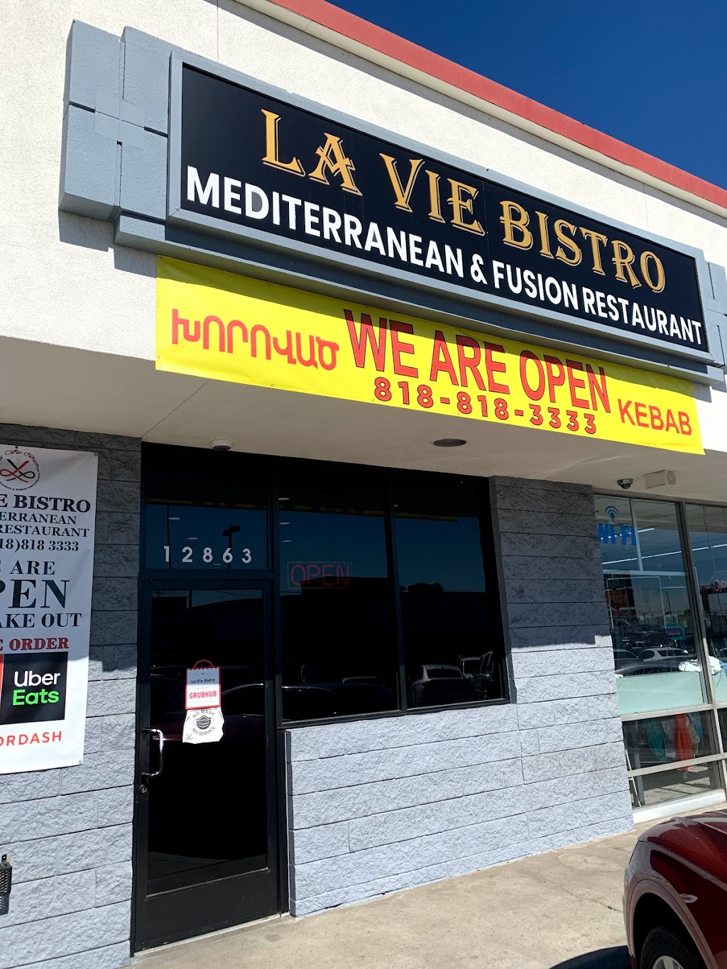 La Vie Bistro | restaurant | 12863 Sherman Way, North Hollywood, CA 91605, USA | 8188183333 OR +1 818-818-3333