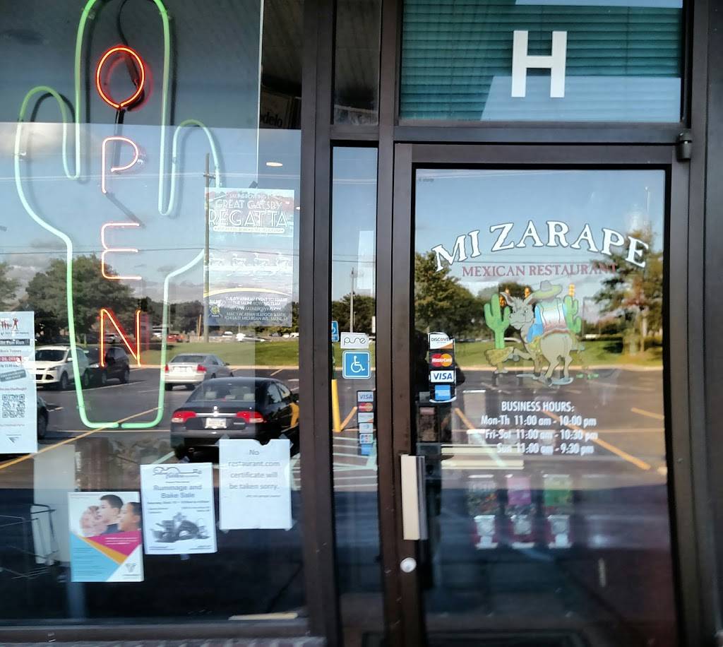 Mi Zarape | restaurant | 7025 E Michigan Ave Suite H, Saline, MI 48176, USA | 7344706638 OR +1 734-470-6638