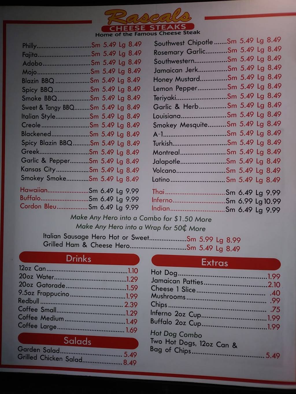 Rascals | restaurant | 1350 MacArthur Rd, Whitehall, PA 18052, USA | 6107749600 OR +1 610-774-9600