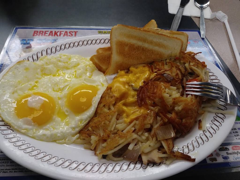 Waffle House | meal takeaway | 3309 Queen City Dr, Charlotte, NC 28208, USA | 7043995207 OR +1 704-399-5207