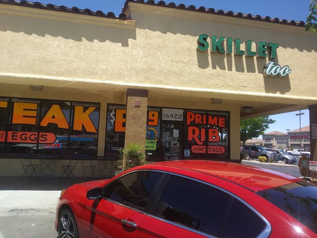 Skillet Cafe Too | restaurant | 16922 Main St, Hesperia, CA 92345, USA | 7609499988 OR +1 760-949-9988