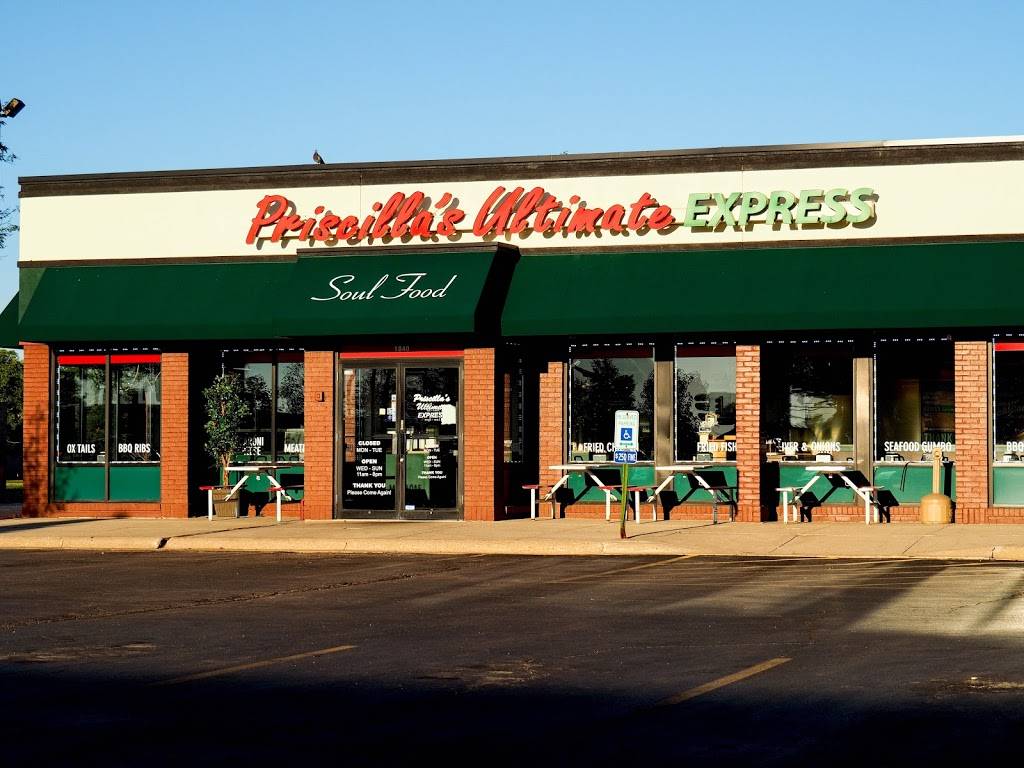 Priscillas Ultimate Express | restaurant | 1840 Army Trail Rd, Hanover Park, IL 60133, USA | 6305402040 OR +1 630-540-2040