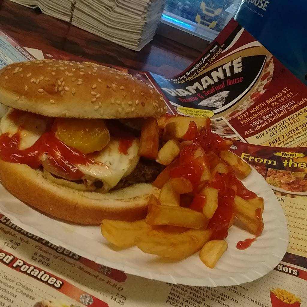 Diamante Pizzeria | meal delivery | 4937 N Broad St, Philadelphia, PA 19141, USA | 2154555243 OR +1 215-455-5243