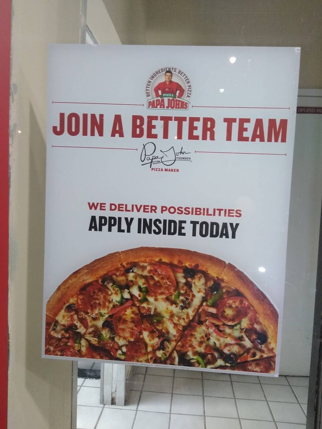 Papa Johns Pizza | restaurant | 12798 SW 8th St, Miami, FL 33184, USA | 3052257272 OR +1 305-225-7272