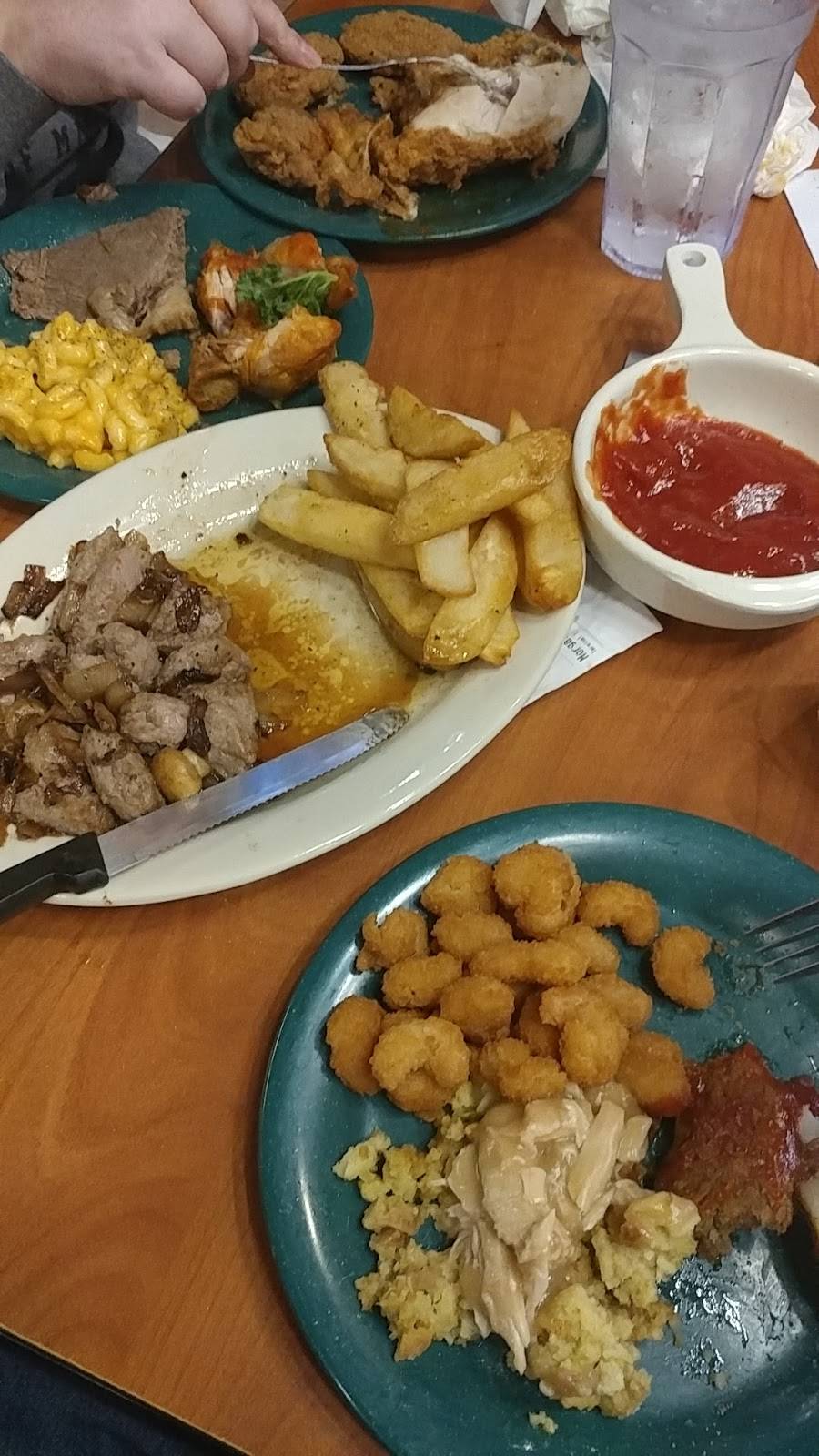 Ponderosa | restaurant | 545 High St, Hillsboro, OH 45133, USA | 9373934007 OR +1 937-393-4007