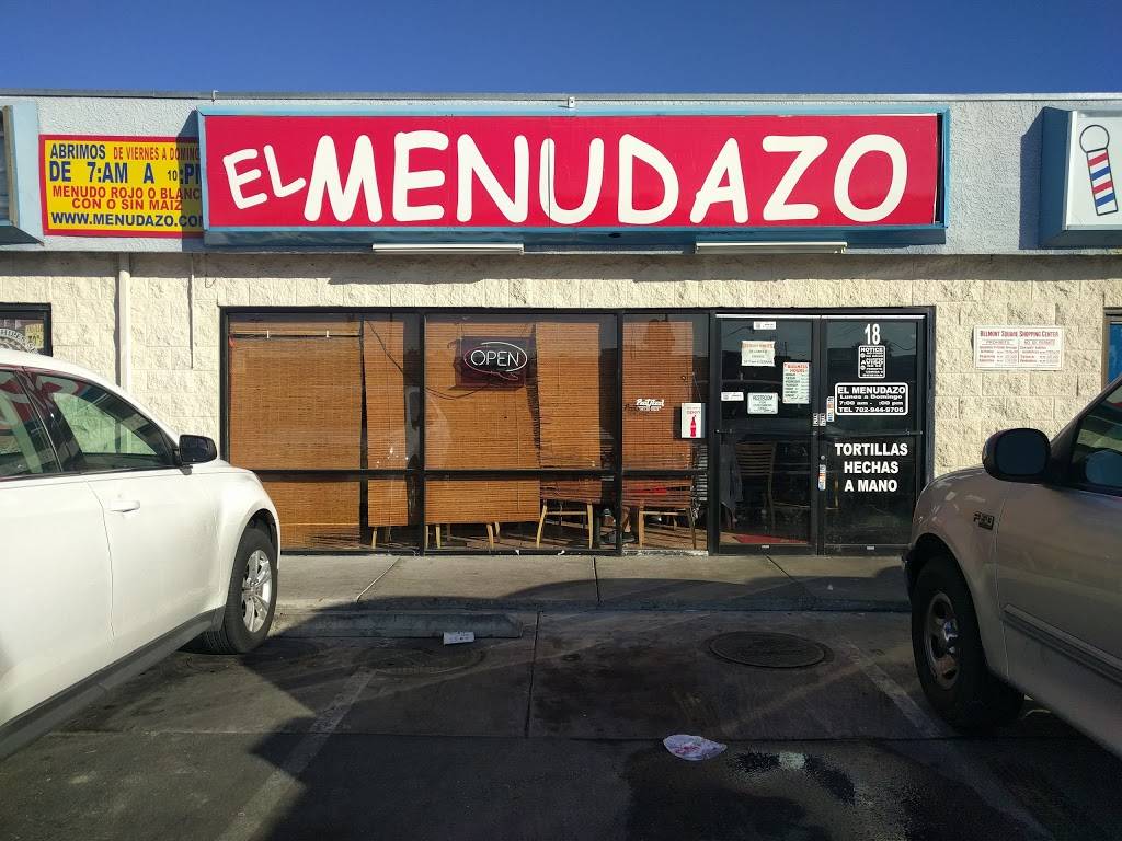 El Menudazo Mexican food | restaurant | 3100 E Lake Mead Blvd # 18, North Las Vegas, NV 89030, USA | 7029449706 OR +1 702-944-9706